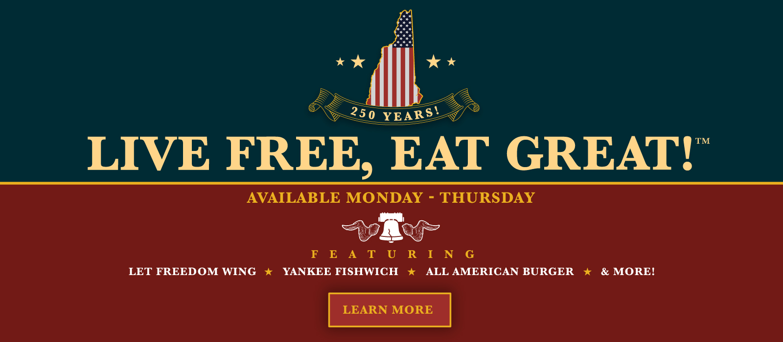 Live Free, Eat Great!